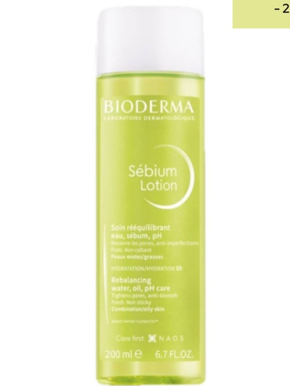 Bioderma Sebium Toner: Oily & Sensitive Skin Pore Tightening Toner Salicylic Aci